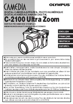 Olympus UltraZoom C-2100U Instructions Manual preview