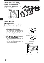 Предварительный просмотр 16 страницы Olympus UltraZoom C-2100U Instructions Manual