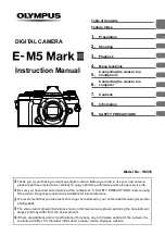 Preview for 1 page of Olympus V207090SU000 Instruction Manual