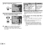 Предварительный просмотр 28 страницы Olympus VG-110/D-700 Instruction Manual