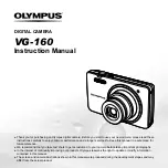 Предварительный просмотр 1 страницы Olympus VG-160 Instruction Manual