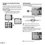 Предварительный просмотр 22 страницы Olympus VG-160 Instruction Manual