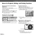 Предварительный просмотр 38 страницы Olympus VG-160 Instruction Manual