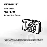 Preview for 1 page of Olympus VG-170 Instruction Manual