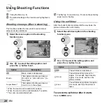 Предварительный просмотр 28 страницы Olympus VG-170 Instruction Manual