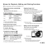 Предварительный просмотр 35 страницы Olympus VG-170 Instruction Manual