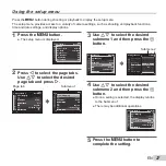 Предварительный просмотр 27 страницы Olympus VG190 Instruction Manual