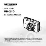Olympus VH-210 Instruction Manual preview