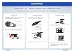 Предварительный просмотр 1 страницы Olympus VISERA Quick Reference Manual