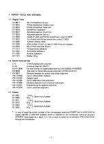 Preview for 4 page of Olympus VMF Repair Manual