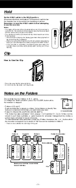 Preview for 3 page of Olympus VN-120 User Manual