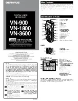 Olympus VN-1800 Instructions Manual preview