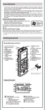 Preview for 2 page of Olympus VN 3200 - PC Digital Voice Recorder Instructions Manual