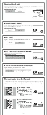 Preview for 9 page of Olympus VN 3200 - PC Digital Voice Recorder Instructions Manual