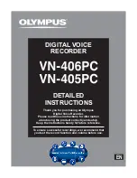Olympus VN-405PC Detailed Instructions preview