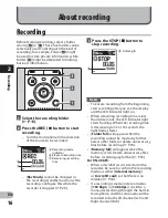 Preview for 16 page of Olympus VN-405PC Detailed Instructions