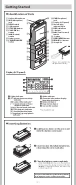 Preview for 2 page of Olympus VN-6500PC User Manual