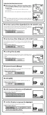 Preview for 9 page of Olympus VN-6500PC User Manual