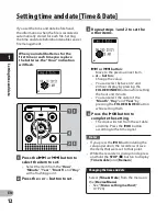 Preview for 12 page of Olympus VN-711PC Instructions Manual