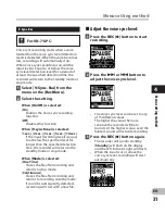 Preview for 31 page of Olympus VN-711PC Instructions Manual