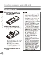 Предварительный просмотр 12 страницы Olympus VN-722PC User Manual