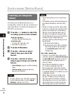 Предварительный просмотр 48 страницы Olympus VN-722PC User Manual