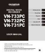 Preview for 1 page of Olympus VN-731PC User Manual