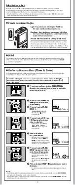 Preview for 3 page of Olympus VN-7600PC Instructions Manual