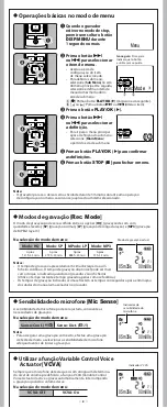 Preview for 8 page of Olympus VN-7600PC Instructions Manual