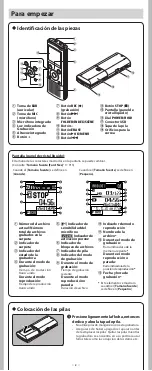 Предварительный просмотр 2 страницы Olympus VN-801PC Instructions Manual