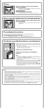 Предварительный просмотр 5 страницы Olympus VN-801PC Instructions Manual