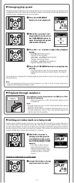 Preview for 7 page of Olympus VN-8500PC Instructions Manual