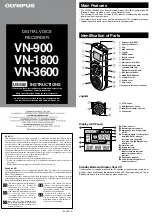 Olympus VN-900 User Manual preview