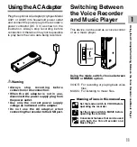 Preview for 11 page of Olympus VOICE & MUSIC DM-20 Online Instructions Manual