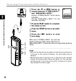 Preview for 30 page of Olympus VOICE & MUSIC DM-20 Online Instructions Manual