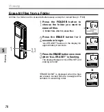 Preview for 78 page of Olympus VOICE & MUSIC DM-20 Online Instructions Manual