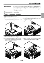 Preview for 37 page of Olympus VP-1 - Data Projector - DLP User Manual