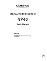 Preview for 1 page of Olympus VP-10 Basic Manual