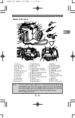 Предварительный просмотр 11 страницы Olympus Waterproof Case PT-15 Instruction Manual