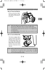 Предварительный просмотр 13 страницы Olympus Waterproof Case PT-15 Instruction Manual