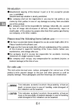 Preview for 2 page of Olympus Waterproof Case PT-17 Instruction Manual