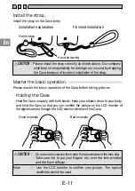 Preview for 12 page of Olympus Waterproof Case PT-17 Instruction Manual