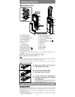 Предварительный просмотр 3 страницы Olympus WS 110 - 256 MB Digital Voice Recorder Instructions Manual