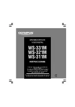 Preview for 1 page of Olympus WS 331M - 2 GB Digital Voice Recorder Instrucciones