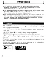 Preview for 2 page of Olympus WS-331M Instructions Manual