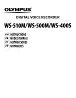 Olympus WS-510M Instructions Manual preview