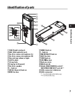 Предварительный просмотр 7 страницы Olympus WS 560M Instructions Manual