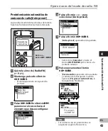 Preview for 43 page of Olympus WS 600S Instrucciones Detalladas