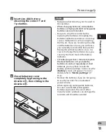 Preview for 11 page of Olympus WS-650S Instructions Manual