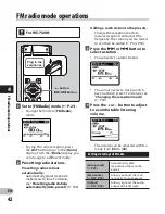 Preview for 42 page of Olympus WS-650S Instructions Manual